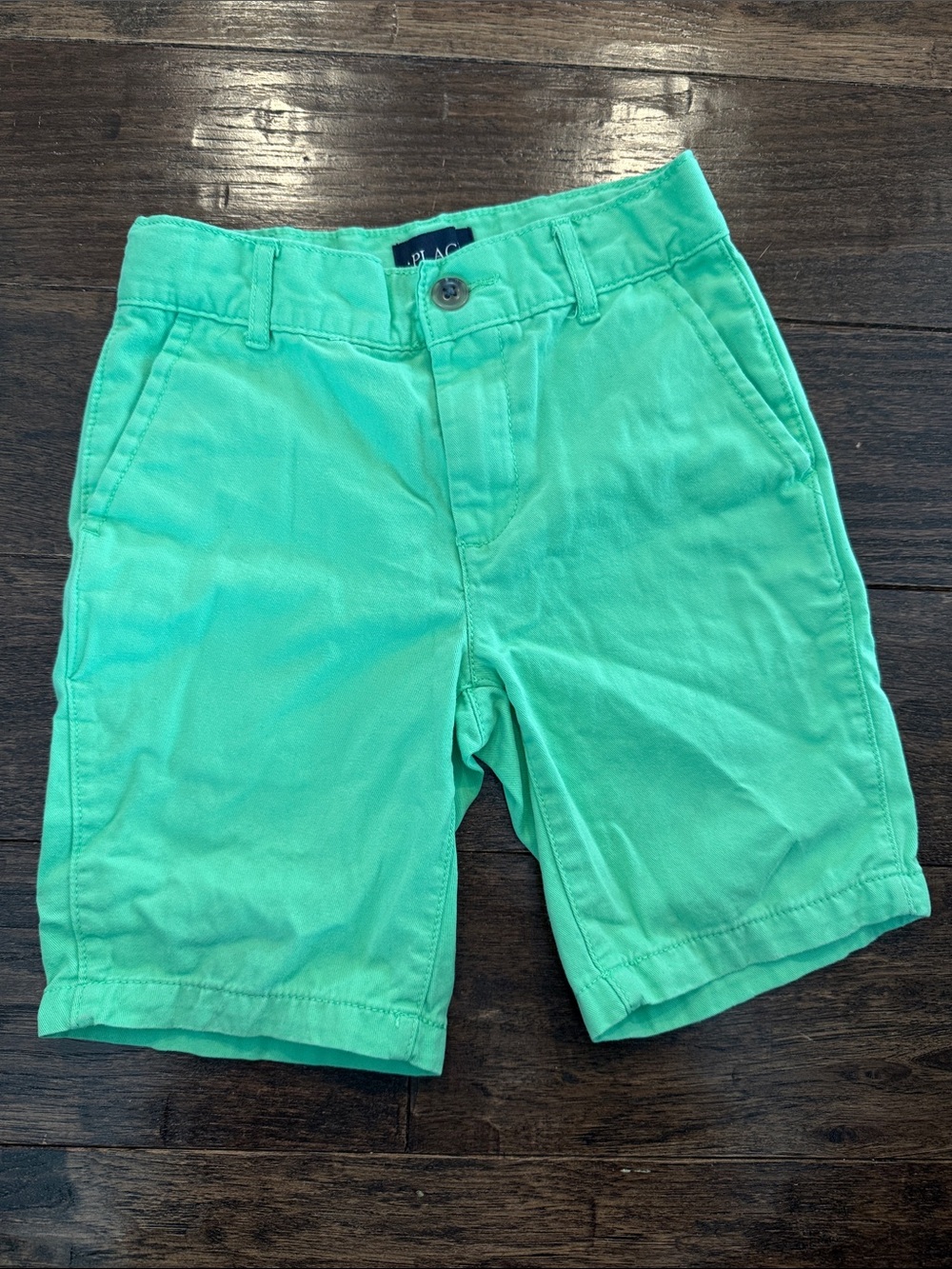 The Children's Place Seafoam Green Boys' Casual Shorts
